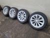 Set of sports wheels + winter tyres from a Tesla Model S 75D 2018