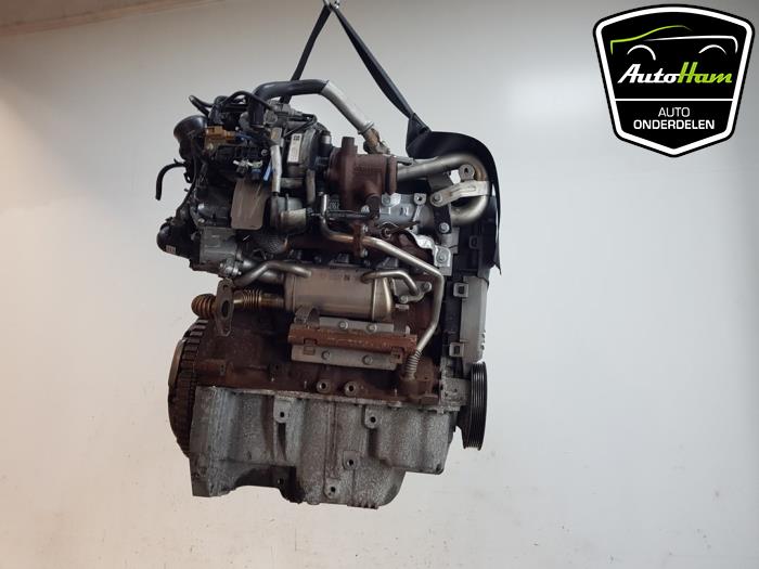 Engine from a Mercedes-Benz Citan (415.6) 1.5 108 CDI 2016
