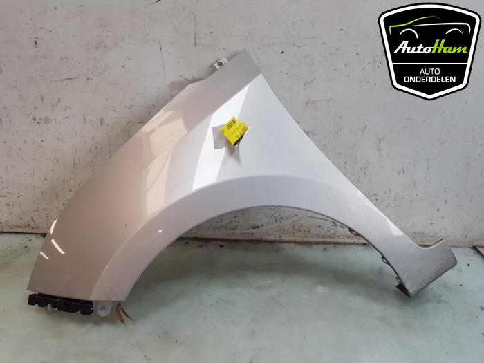 Front wing, left from a Hyundai i10 (B5) 1.0 12V 2014