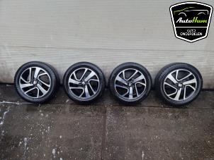 Used Sport rims set + tires Peugeot 108 1.0 12V Price on request offered by AutoHam