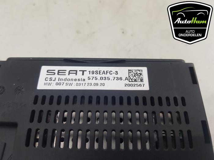 Zlacze AUX/USB z Seat Ibiza V (KJB) 1.0 TSI 12V 2021