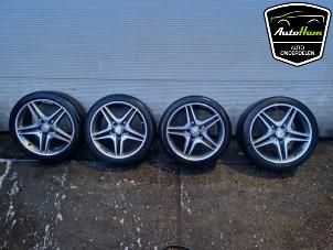 Used Sport rims set + tires Mercedes CLA (117.3) 1.6 CLA-180 16V Price on request offered by AutoHam