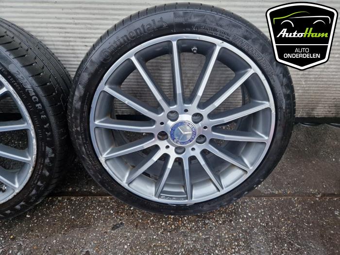 Sport rims set + tires Mercedes CLA 1.6 CLA-180 16V - A17640102007X21 ...
