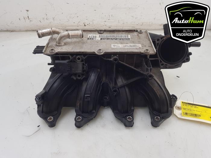 Intake manifold from a Volkswagen Polo V (6R) 1.2 TSI 2010