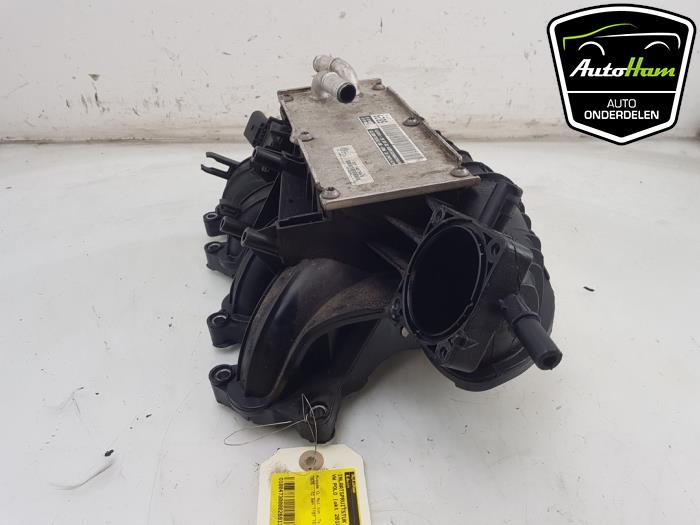 Intake manifold from a Volkswagen Polo V (6R) 1.2 TSI 2010