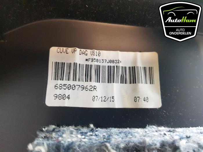 Glovebox from a Mercedes-Benz Citan (415.6) 1.5 108 CDI 2016