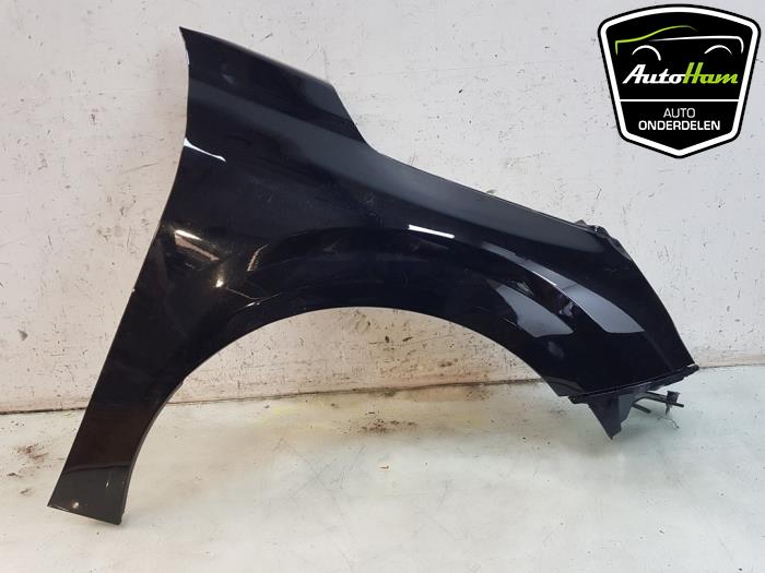 Front wing, right from a Peugeot 208 II (UB/UH/UP) 1.2 Vti 12V PureTech 75 2022