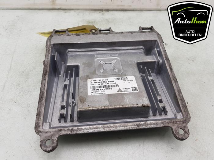 Engine management computer from a Mercedes-Benz A (W169) 1.7 A-170 2005
