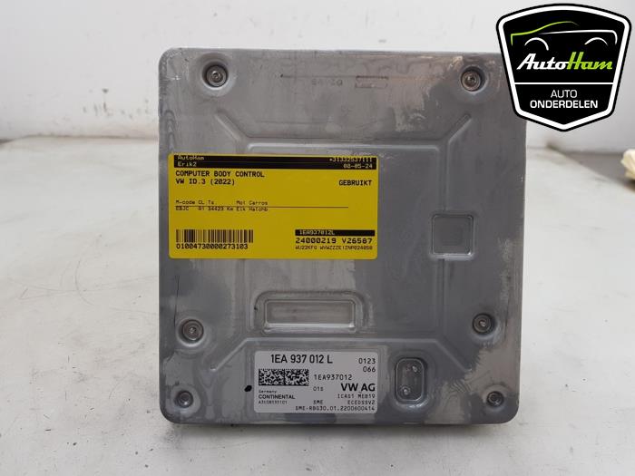 Used Body control computer Volkswagen ID.3 (E11/E12) First, Life, Pro 58 kWh Price € 145,00 Margin scheme offered by AutoHam