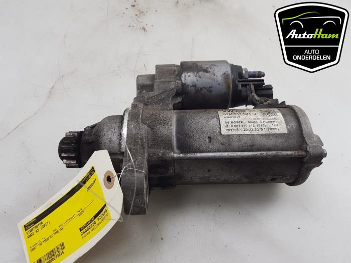 Used Starter Audi A3 Sportback (8VA/8VF) 1.5 TFSI 16V Price € 20,00 Margin scheme offered by AutoHam