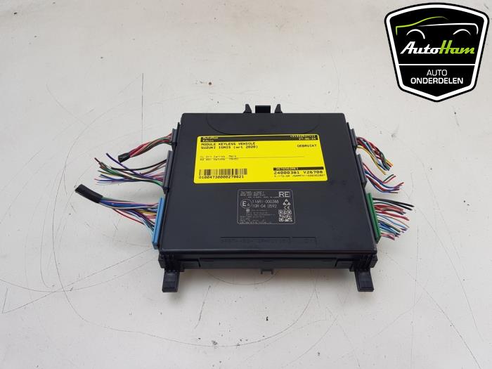 Używane Modul keyless vehicle Suzuki Ignis (MF) 1.2 Dual Jet 16V Cena € 95,00 Procedura marży oferowane przez AutoHam