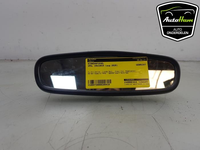 Używane Lusterko wewnetrzne Opel Insignia Sports Tourer 1.5 Turbo 16V 165 Cena € 15,00 Procedura marży oferowane przez AutoHam