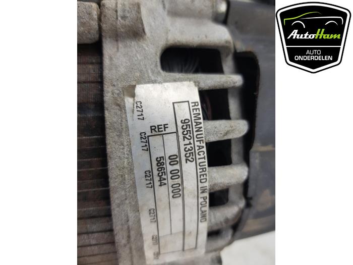 Gebrauchte Dynamo Opel Mokka/Mokka X 1.4 Turbo 16V 4x2 Preis € 30,00 Margenregelung angeboten von AutoHam