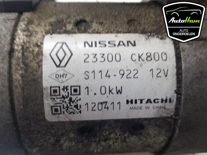 Gebrauchte Anlasser Renault Scénic III (JZ) 2.0 16V CVT Preis € 50,00 Margenregelung angeboten von AutoHam