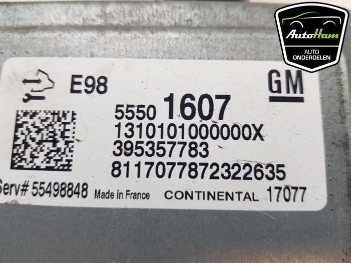 Engine management computer from a Opel Astra K 1.6 CDTI 110 16V 2017