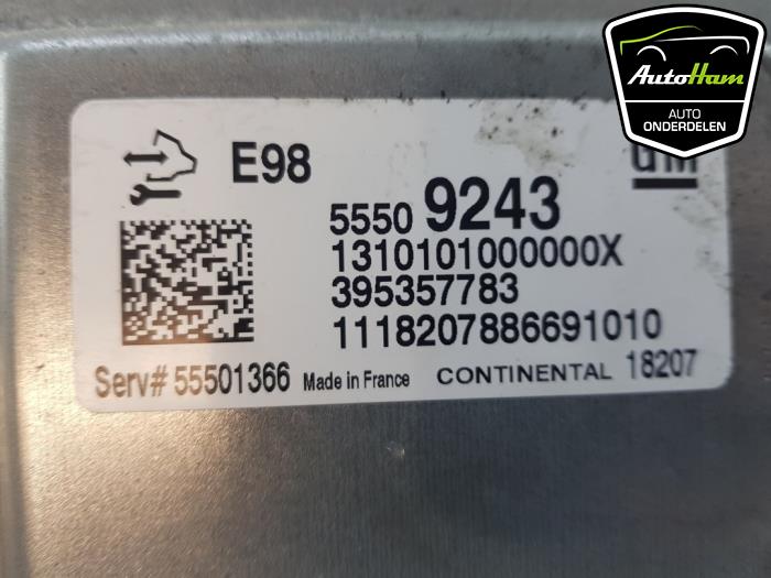 Engine management computer from a Opel Astra K Sports Tourer 1.6 CDTI 136 16V 2018