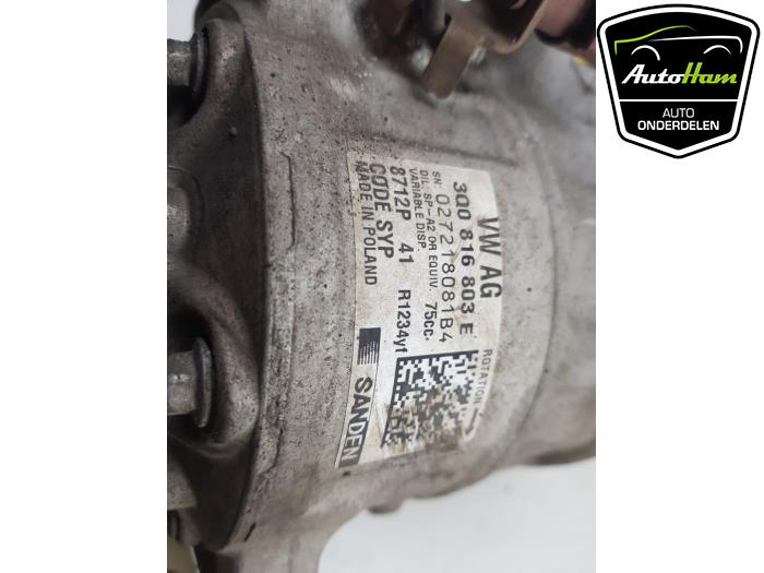 Klimapumpe van een Volkswagen Crafter (SY) 2.0 TDI FWD 2022