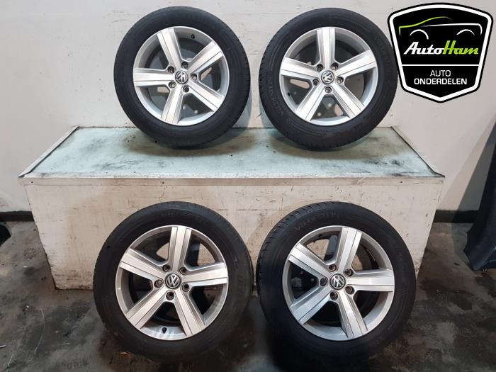 Sport rims set + tires Volkswagen Golf VII 1.2 TSI BlueMotion 16V ...