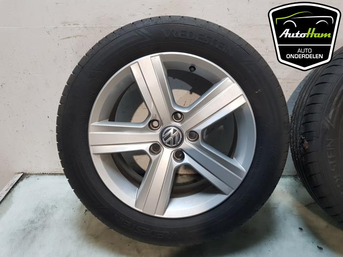 Sport rims set + tires Volkswagen Golf VII 1.2 TSI BlueMotion 16V ...