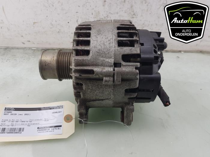 Used Dynamo Seat Ibiza V (KJB) 1.0 TSI 12V Price € 30,00 Margin scheme offered by AutoHam