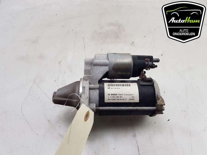 Used Starter Opel Mokka/Mokka X X 1.4 Turbo 16V 4x2 Price € 30,00 Margin scheme offered by AutoHam