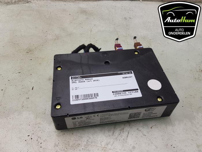 Usados Módulo Bluetooth Opel Mokka/Mokka X X 1.4 Turbo 16V 4x2 Precio € 50,00 Norma de margen ofrecido por AutoHam