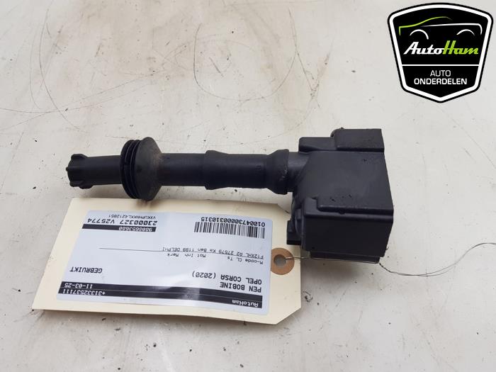 Gebrauchte Stift Zündspule Opel Corsa F (UB/UH/UP) 1.2 Turbo 12V 100 Preis € 10,00 Margenregelung angeboten von AutoHam