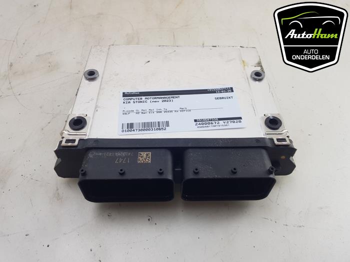 Used Engine management computer Kia Stonic (YB) 1.0i T-GDi 12V Eco-Dynamics+ Price € 150,00 Margin scheme offered by AutoHam