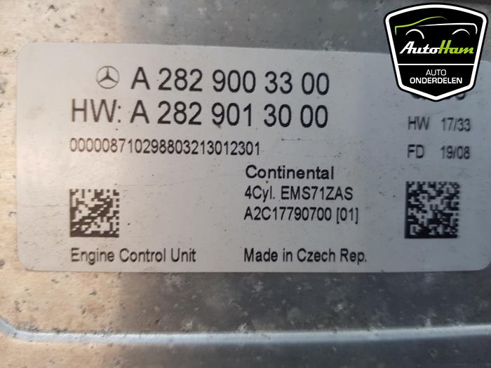 Engine management computer from a Mercedes-Benz A (177.0) 1.3 A-180 Turbo 16V 2019