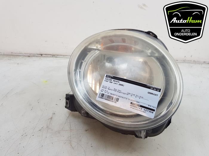 Używane Reflektor prawy Fiat 500 (312) 1.2 Cena € 75,00 Procedura marży oferowane przez AutoHam