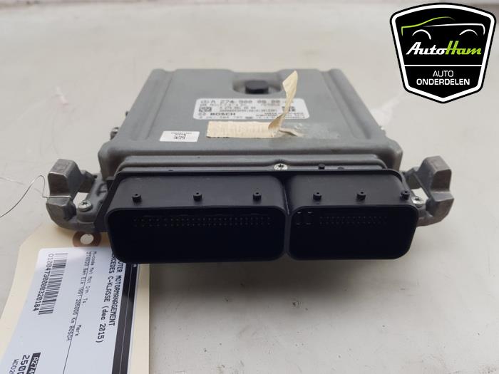 Engine management computer from a Mercedes-Benz C (W205) C-350 e 2.0 16V 2015