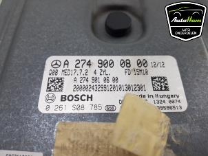 Engine management computer from a Mercedes-Benz C (W205) C-350 e 2.0 16V 2015