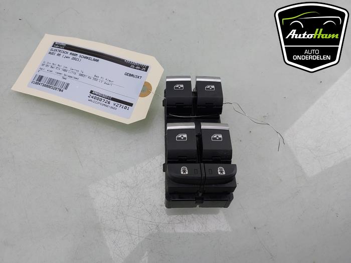 Usados Interruptor de ventanilla eléctrica Audi A5 Sportback (F5A/F5F) 2.0 40 TFSI Mild Hybrid 16V Precio € 50,00 Norma de margen ofrecido por AutoHam