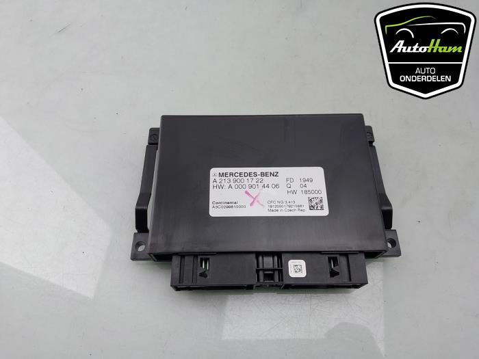 Automatic gearbox computer Mercedes CLA (118.3), 2019 1.3 CLA-200 Turbo 16V, Saloon, 4-dr, Petrol, 1.332cc, 120kW (163pk), FWD, M282914, 2019-03, 118.387 (Used)