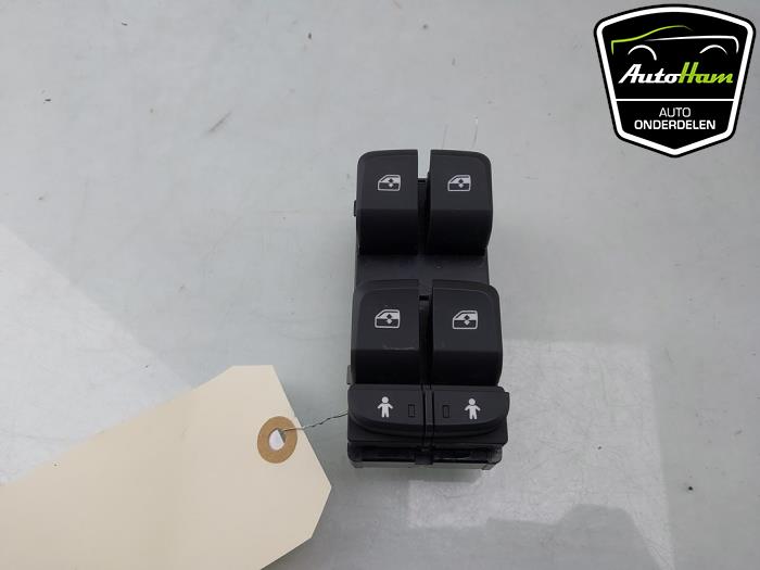 Usados Interruptor de ventanilla eléctrica Audi Q2 (GAB/GAG) 1.5 35 TFSI 16V Precio € 25,00 Norma de margen ofrecido por AutoHam