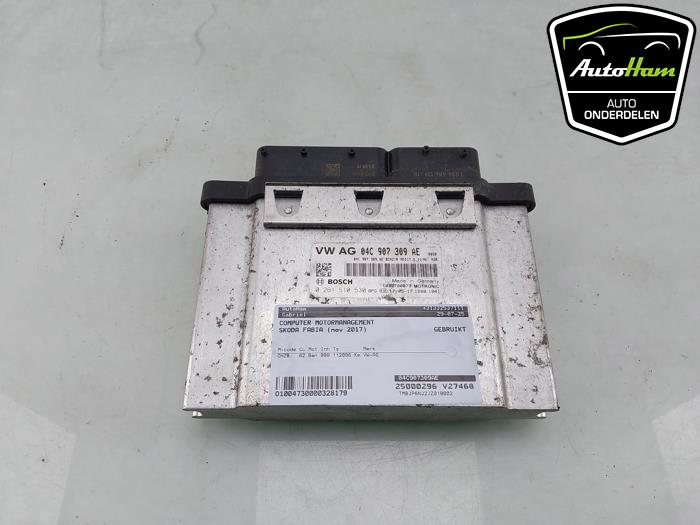 Used Engine management computer Skoda Fabia III Combi (NJ5) 1.0 TSI 12V Price € 30,00 Margin scheme offered by AutoHam