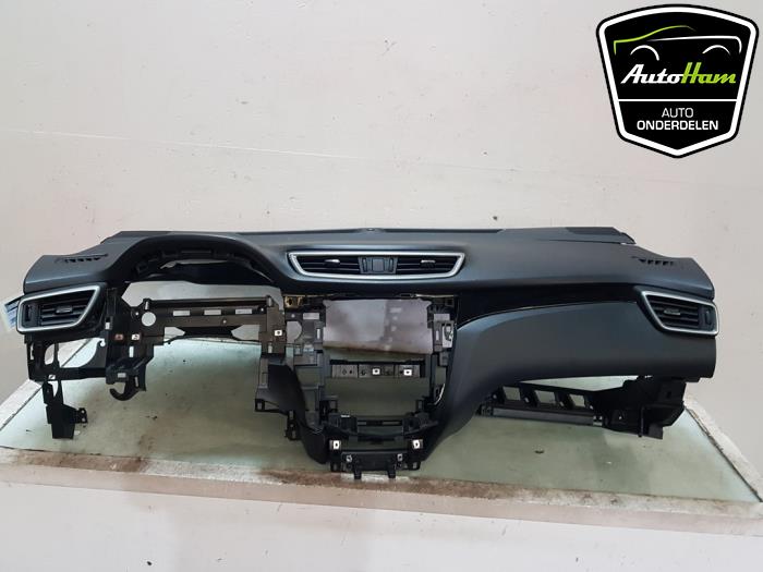 Airbag Set+Modul van een Nissan Qashqai (J11) 1.3 DIG-T 160 16V 2019