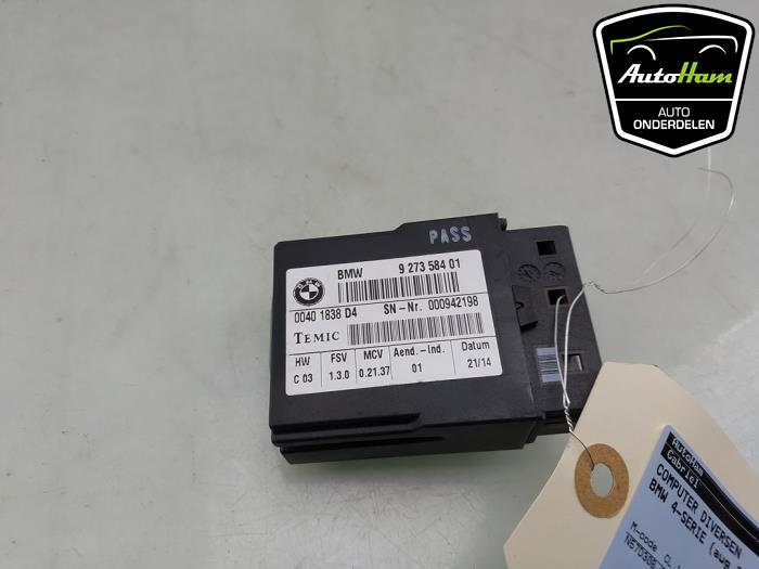 Used Computer, miscellaneous BMW 4 serie (F32) 435d xDrive 3.0 24V Price € 25,00 Margin scheme offered by AutoHam