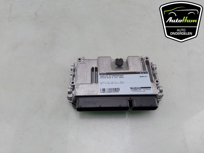 Used Engine management computer Toyota Aygo X 1.0 12V VVT-i Price € 245,00 Margin scheme offered by AutoHam