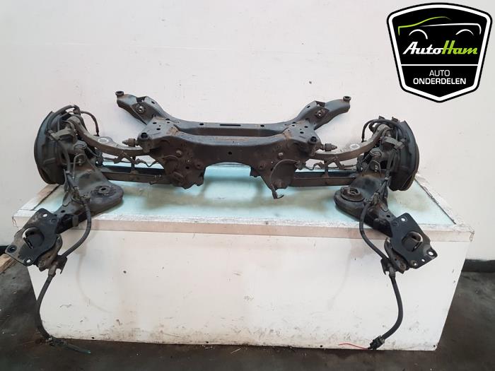 Gebrauchte Hinterachse Vorderradantrieb Nissan Qashqai (J11) 1.3 DIG-T 160 16V Preis € 225,00 Margenregelung angeboten von AutoHam