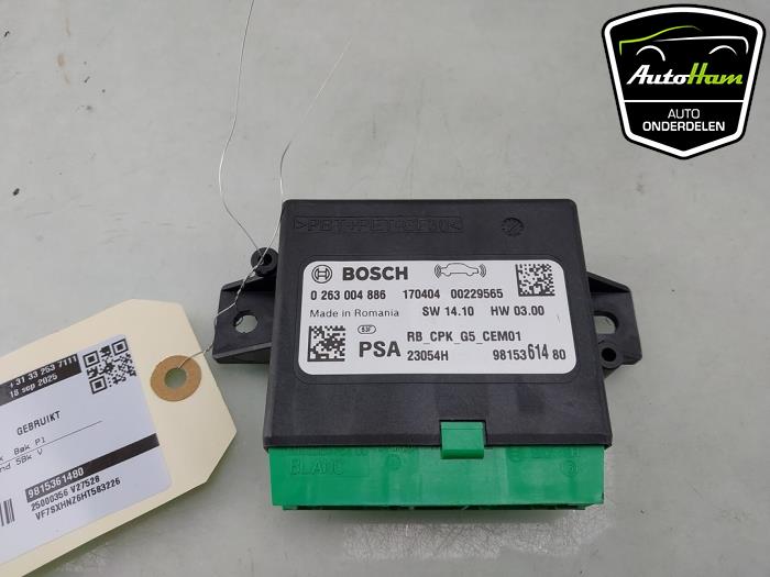 Begagnade PDC-modul Citroen C3 (SX/SW) 1.2 12V e-THP PureTech 110 Pris € 40,00 Marginaltabell erbjuds av AutoHam