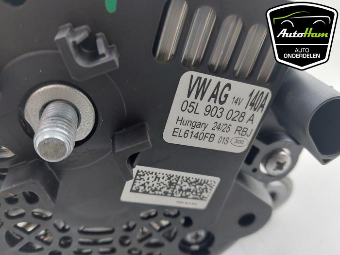Dynamo d'un Volkswagen Golf VIII Variant (GC5) 2.0 TDI BlueMotion 16V 2025
