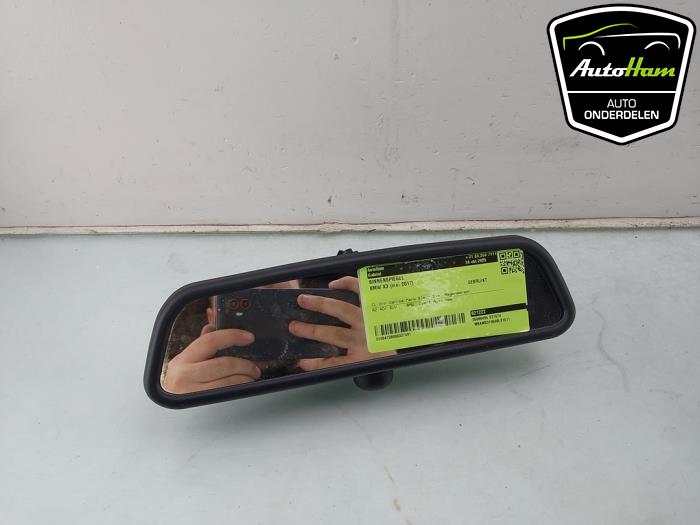 Używane Lusterko wewnetrzne BMW X3 (F25) xDrive 20i 2.0 16V Twin Power Turbo Cena € 25,00 Procedura marży oferowane przez AutoHam