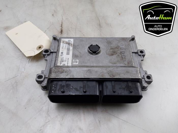 Used Engine management computer Peugeot 208 II (UB/UH/UP) 1.2 Vti 12V PureTech 75 Price € 95,00 Margin scheme offered by AutoHam