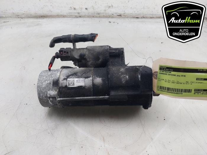 Gebrauchte Anlasser Porsche Cayenne II (92A) 3.0 D V6 24V Preis € 50,00 Margenregelung angeboten von AutoHam