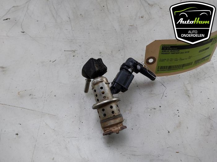 Usados Inyector Adblue Peugeot Partner (GC/GF/GG/GJ/GK) 1.6 BlueHDI 75 Precio € 50,00 Norma de margen ofrecido por AutoHam