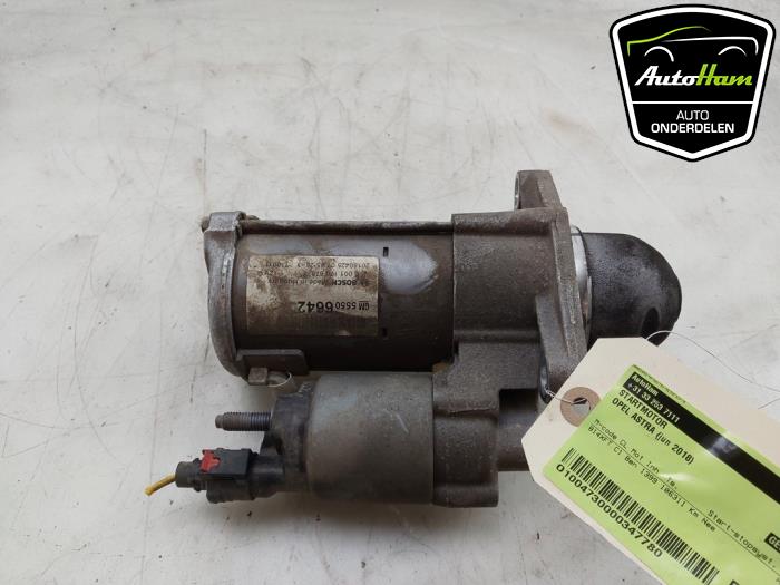 Used Starter Opel Astra K 1.4 Turbo 16V Price € 25,00 Margin scheme offered by AutoHam
