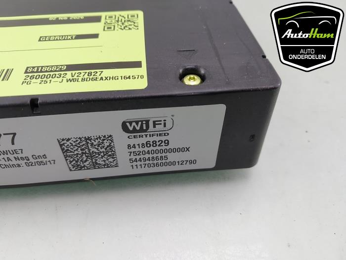 Modul Bluetooth z Opel Astra K 1.0 Turbo 12V 2017