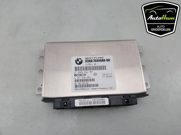 Transfer box differential control module