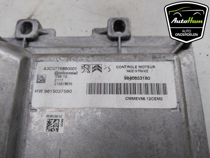 Engine management computer from a Opel Corsa F (UB/UH/UP) 1.2 12V 75 2021